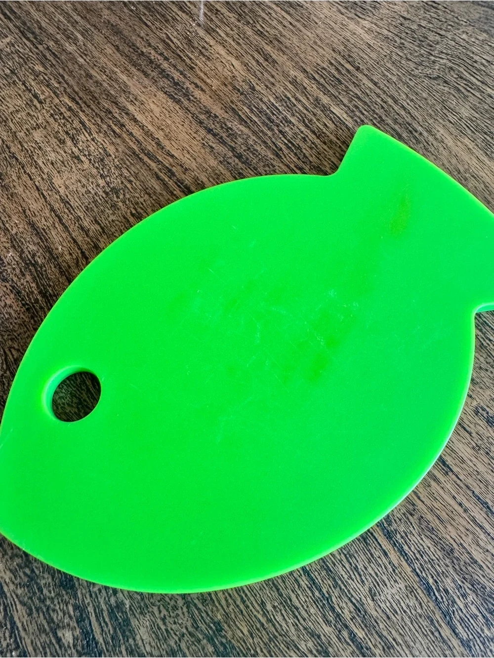 Crate & Barrel Fish Cutting Board Set - Pink Blue Green